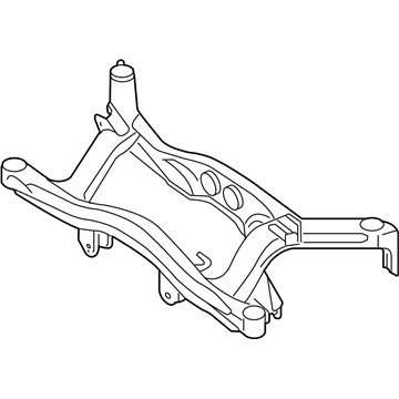 Subaru 20152XA01B Rear Suspension Frame Sub Assembly