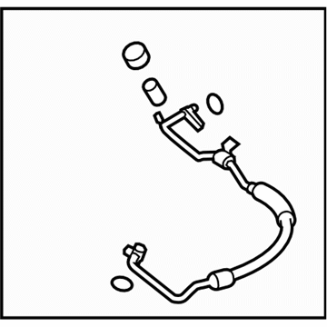 2009 Subaru Forester A/C Hose - 73425FG031