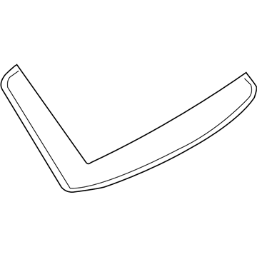 Subaru 65158AG00C Molding Rear SIA