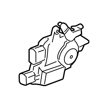 Subaru 61100AG00A Door Lock Actuator Assembly, Right