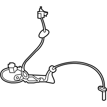 Subaru 27540AJ04A Sensor Sub Assembly Rear RH