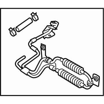 Subaru Legacy Power Steering Cooler - 34620AG060