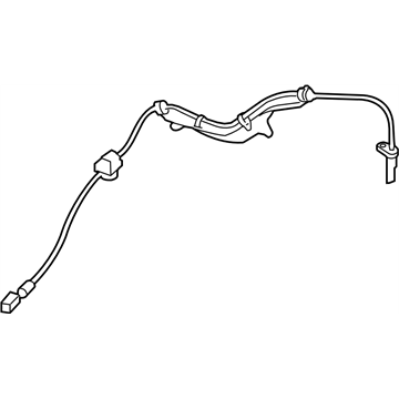 Subaru 27540FJ030 Sensor Sub Assembly Rear LH