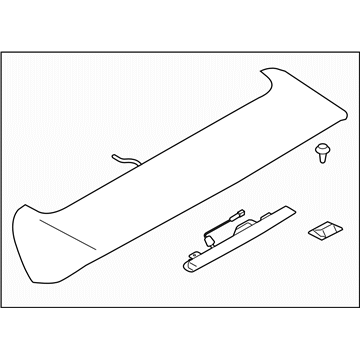 Subaru Spoiler - 96031FG010NN