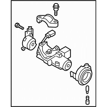 Subaru 83191AG08A Ignition Sw&St Lock Assembly