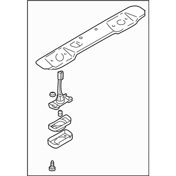 Subaru 84301AE02A Lamp Assembly License