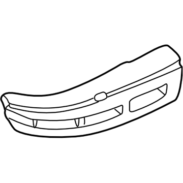 Subaru 57730FA020 Energy ABSORBER Rear Bumper