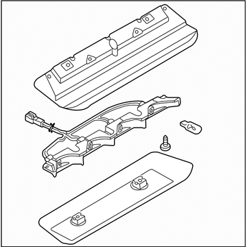 2003 Subaru Forester Third Brake Light - 84701FC030ND