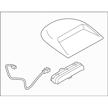 Subaru Impreza Third Brake Light - 84701VA020VH