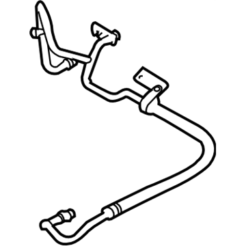 Subaru 73422XA02A Hose Ps Assembly