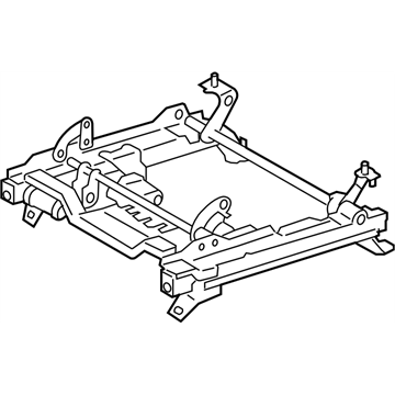 Subaru 64102SA010 PB001249 Slide & Unit Assembly