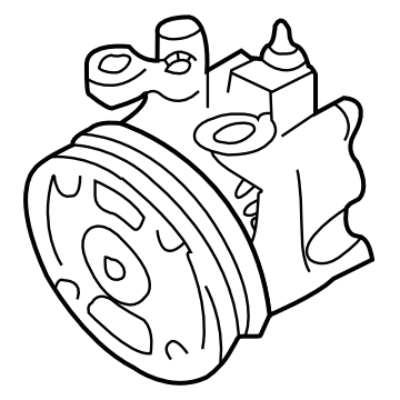 2004 Subaru Impreza STI Power Steering Pump - 34430FE050