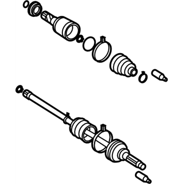 2007 Subaru Impreza STI Axle Shaft - 28421FE282