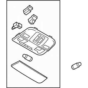 Subaru 84621FJ030ME Lamp Assembly Map