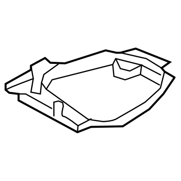 Subaru Outback Fuel Tank Skid Plate - 42045AJ55A