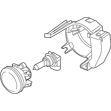 Subaru 84501SA180 Fog Light Assembly Front RH