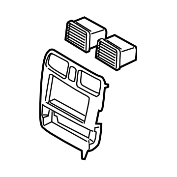 Subaru 66060SA090 Panel Center