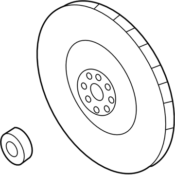 Subaru 12342AA100 FLYWHEEL Assembly Flexible