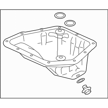 Subaru 11109AA232 Pan Assembly Oil