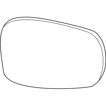 Subaru 91032AE26A Mirror Glass