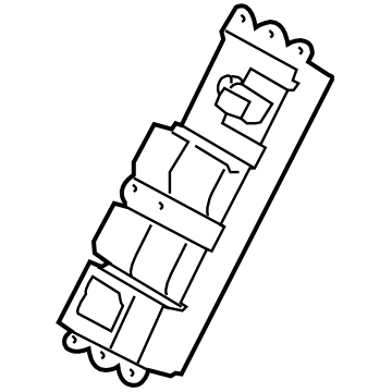 Subaru 83071AG05B Power Master Window Switch