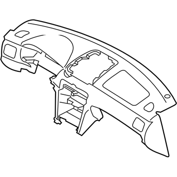 Subaru 66055SA010ES Panel Complete Instrument