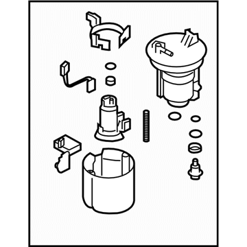 2013 Subaru BRZ Fuel Pump Housing - 42021CA000