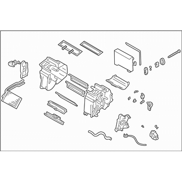 Subaru 72110FE101 Heater Unit