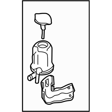Subaru 34635XA00B Power Steering Reservoir Tank Assembly