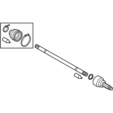 Subaru 28491AL00A Bf-Shaft Unit