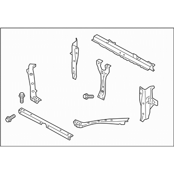 Subaru 53029FJ0009P Radiator Support