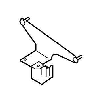 Subaru 42052FJ040 Bracket ELCM LH