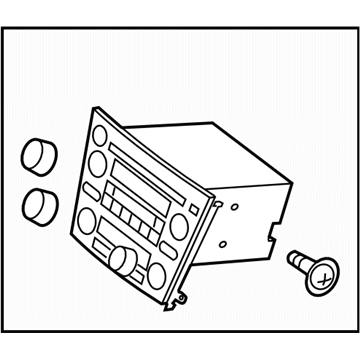 Subaru 86201AG61A Radio Assembly UP1