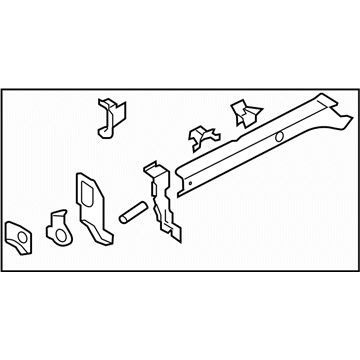 Subaru 51629FG0219P Frame Side Ff Complete RH