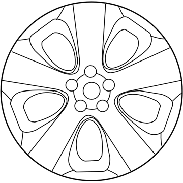 Subaru Crosstrek Spare Wheel - 28111FJ090