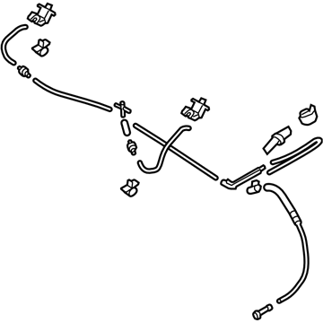 Subaru 86655AG21A Hose SIA 570