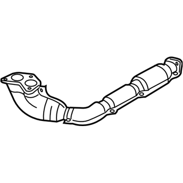 2004 Subaru Forester Exhaust Pipe - 44101SA020