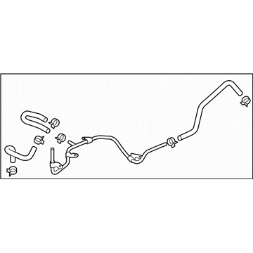 Subaru 26130FJ040 Vacuum Pipe&Hose Assembly LHD