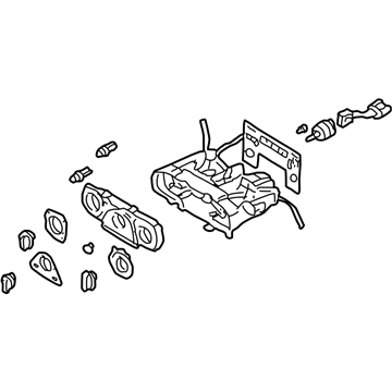 Subaru 72311FE040 Heater Control Assembly