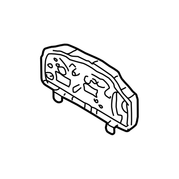 Subaru 85067FE020 Case Inner Combination Meter