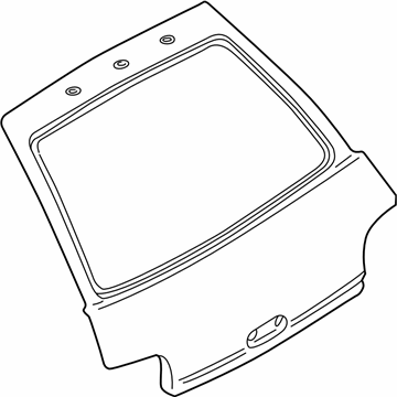 Subaru 61700FA011 Panel-Rear Gate