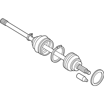 2004 Subaru Impreza STI CV Joint - 28393FE050