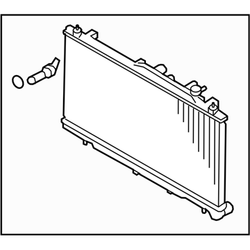 Subaru 45111AL05A Radiator Complete