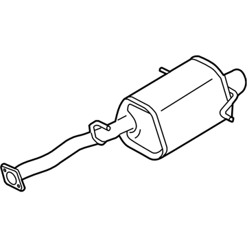 Subaru Baja Muffler - 44300AE361