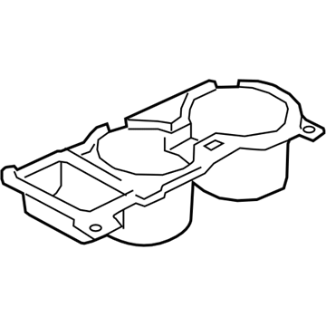 Subaru Legacy Cup Holder - 66155AL00A