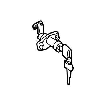 Subaru Door Lock Cylinder - 57494AE10A