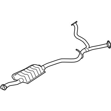 Subaru 44200AG28A Rear Exhaust Pipe Assembly