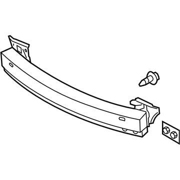 Subaru 57712AG01B Beam Assembly Front SIA Std