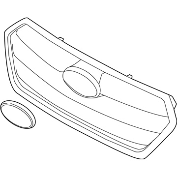 Subaru 91121AL00A Front Grille Assembly