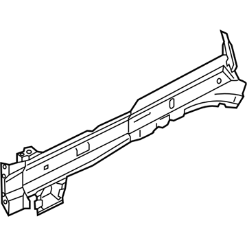 Subaru 51615AL02A9P Closing Plate Right